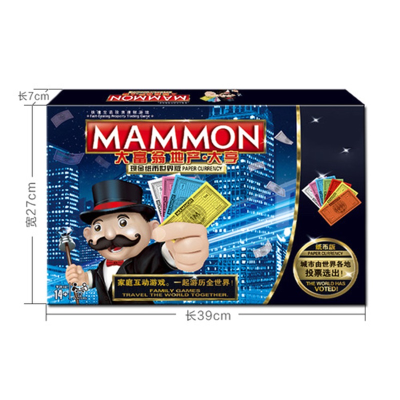 Family Party Fun Game Monopoly - огляд і ціна Board Game Monopoly