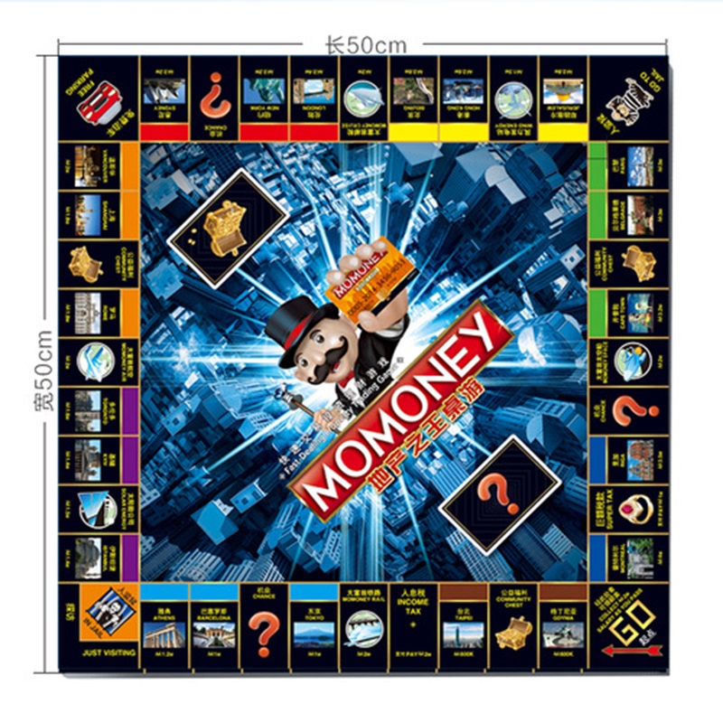 Family Party Fun Game Monopoly - огляд і ціна Board Game Monopoly