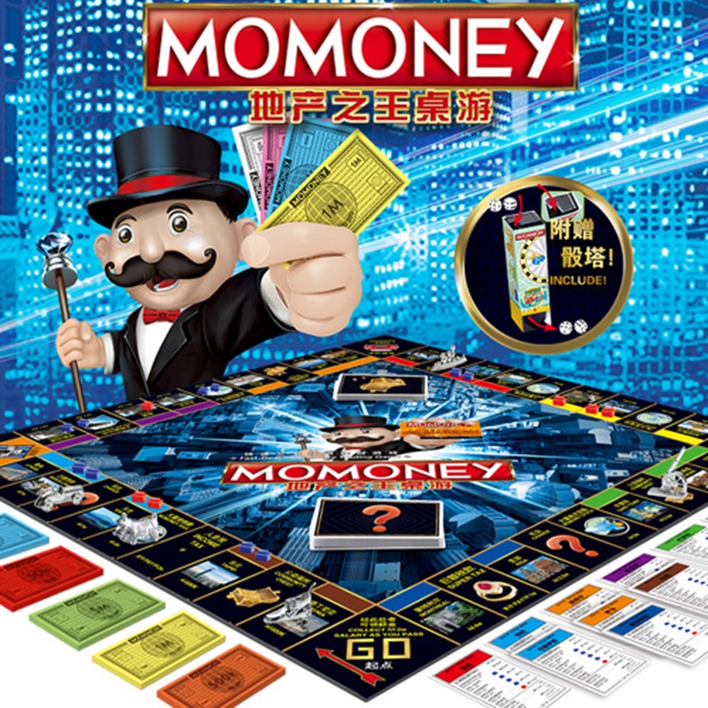 Family Party Fun Game Monopoly - огляд і ціна Board Game Monopoly