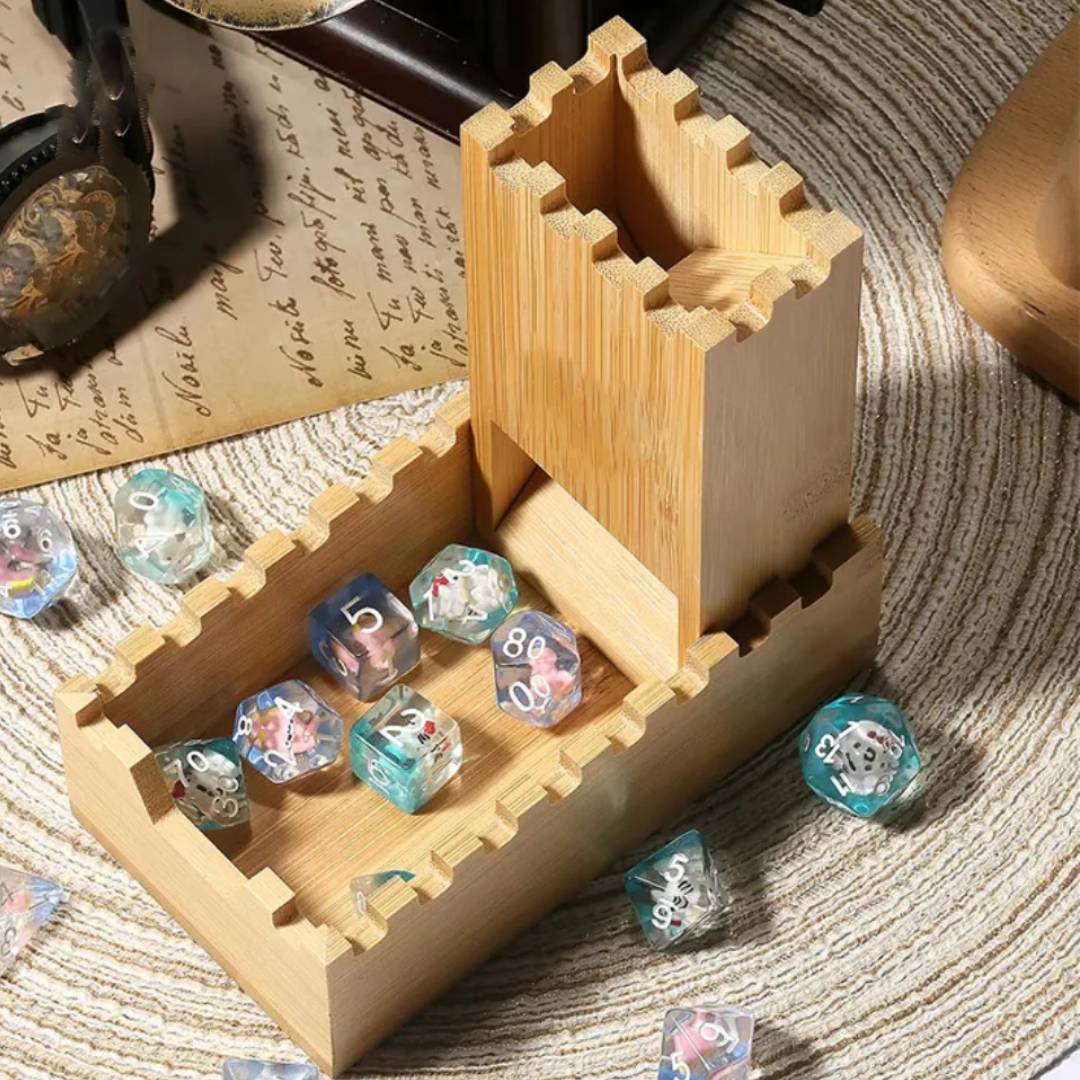 Foldable Wooden Dice Tower Dic - огляд і ціна Dice Tower Wooden