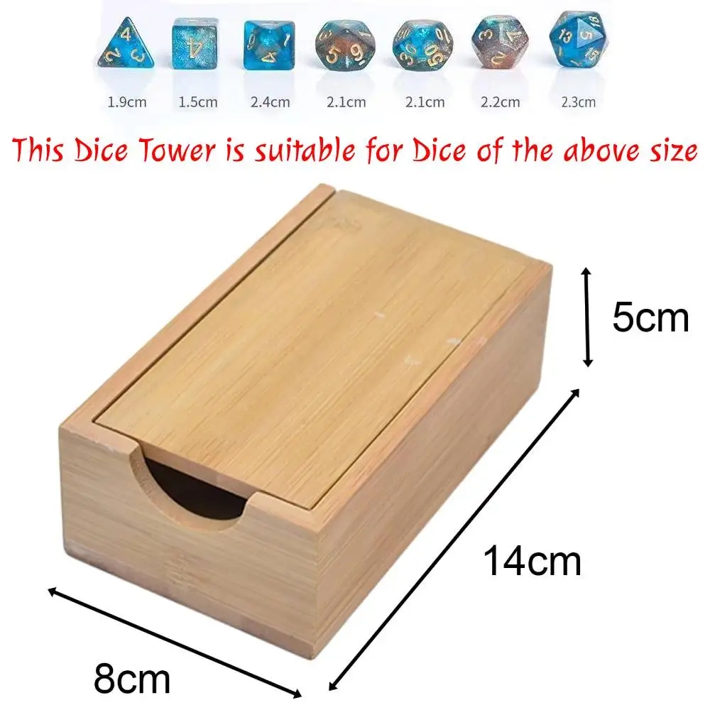 Foldable Wooden Dice Tower Dic - огляд і ціна Dice Tower Wooden