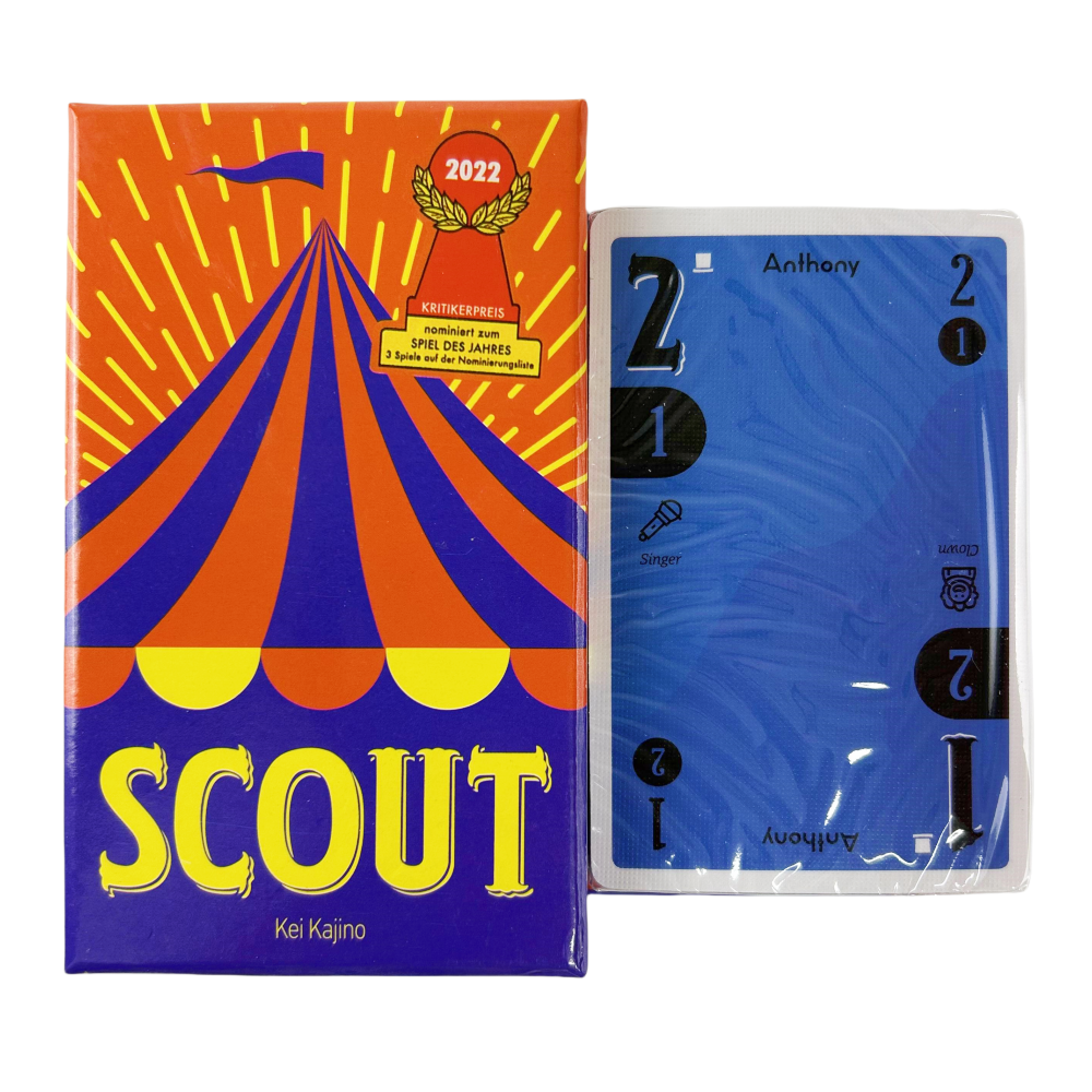 Scout Card Game Circus Scout B - огляд і ціна Board Game Template