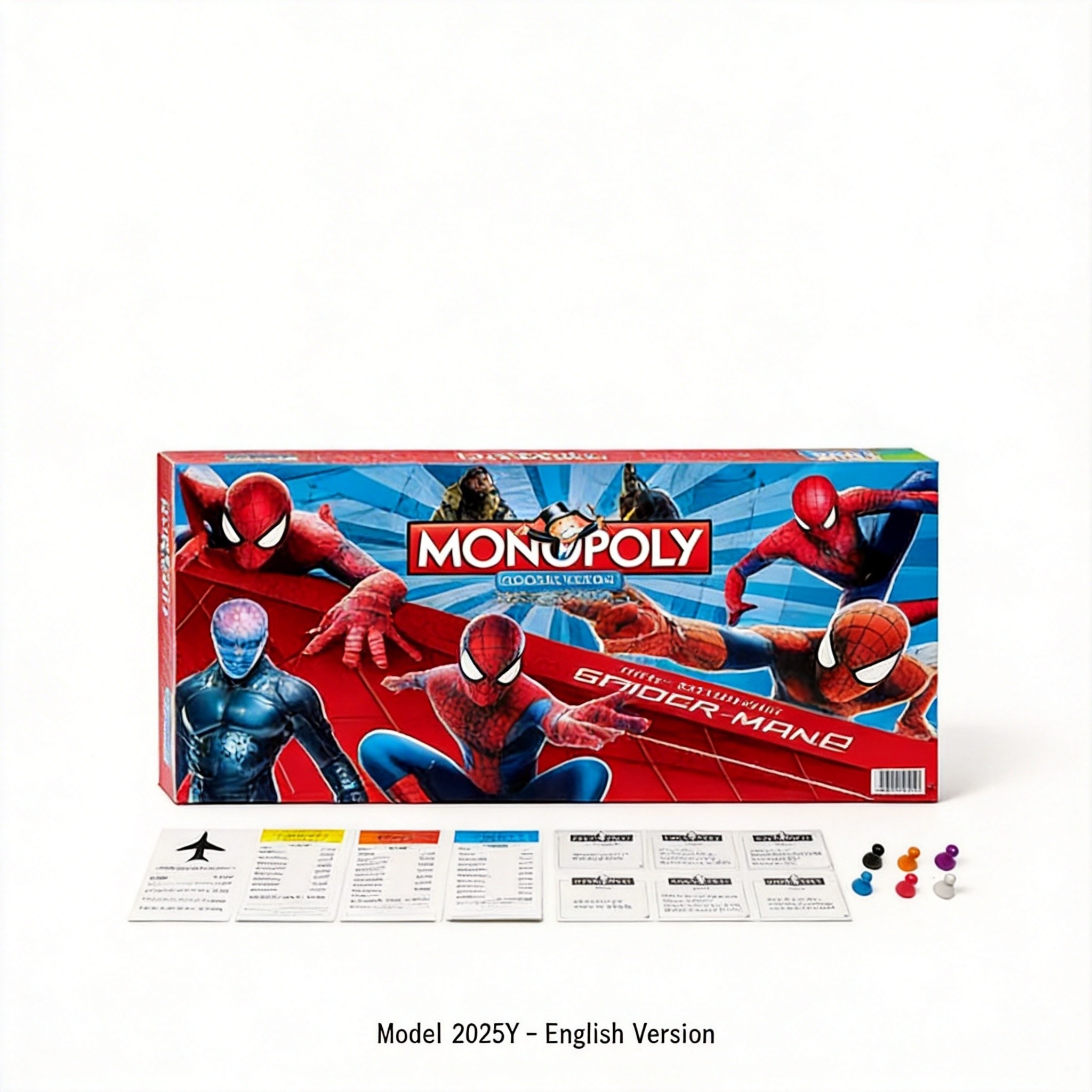 Spider-Man Monopoly Board Game - огляд і ціна Board Game Night