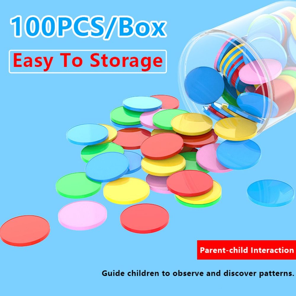 100pcs Plastic Counting Chips  - огляд і ціна Board Game Quiz