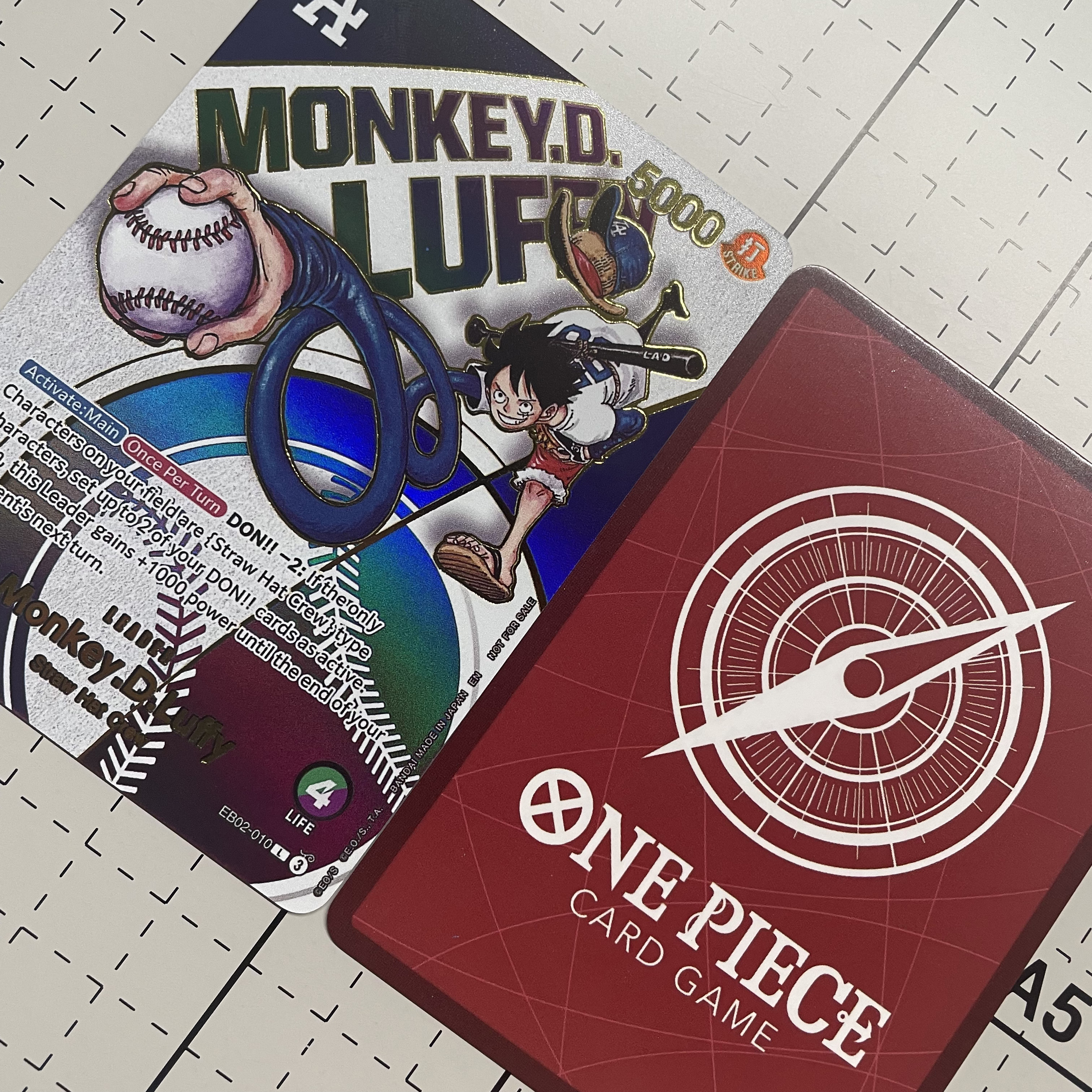 New English Diy One Piece Base - огляд і ціна Board Game Anime