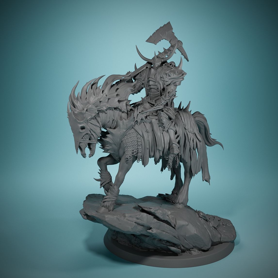 80mm Dark Night Death Horse Bo - огляд і ціна Board Game Night