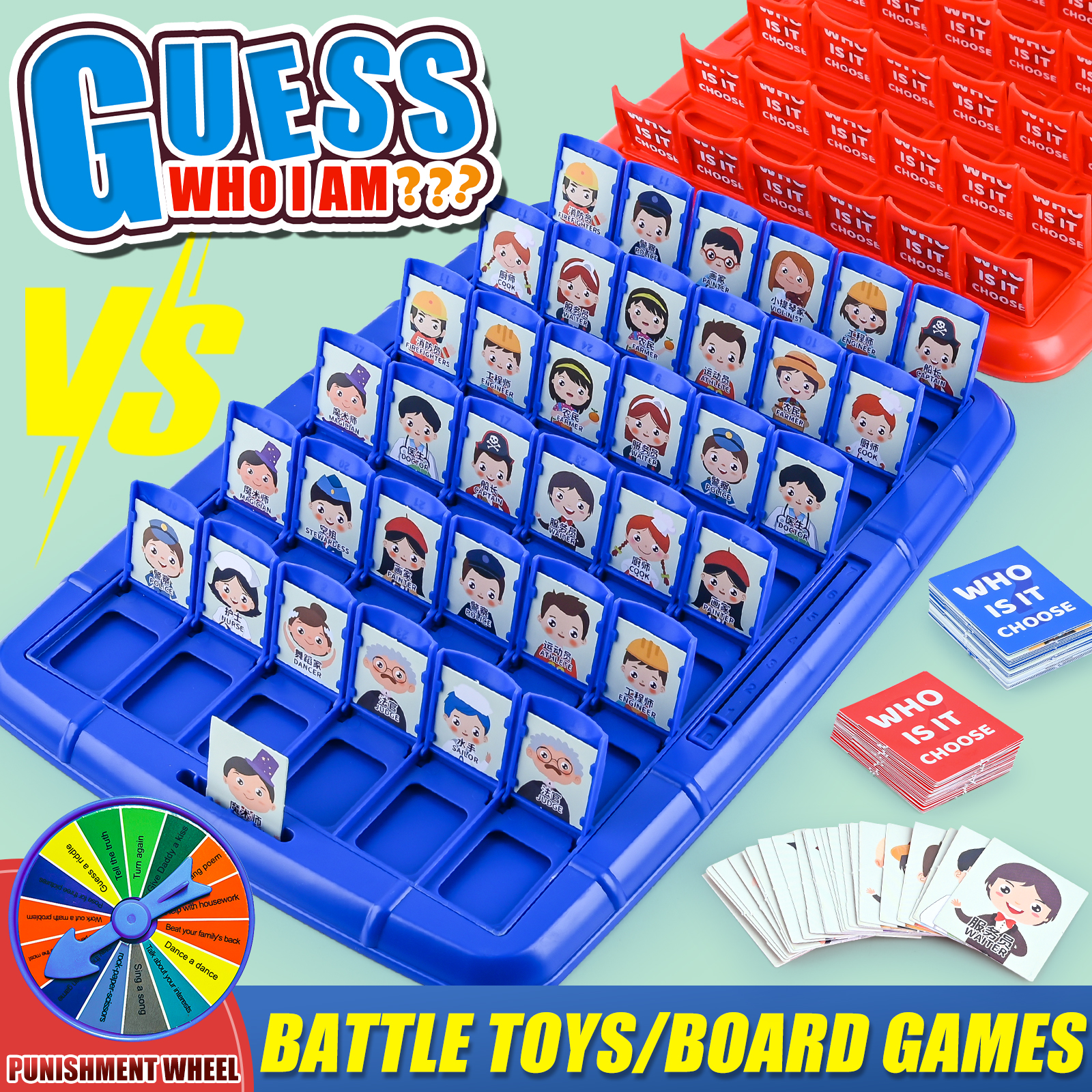Guess Who I Am, Children'S Puz - огляд і ціна Board Game Dots