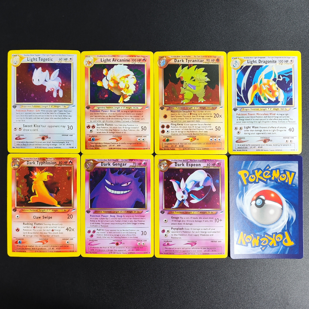 7Pcs Proxy Pokemon Card EN Gym - огляд і ціна Board Game Quiz
