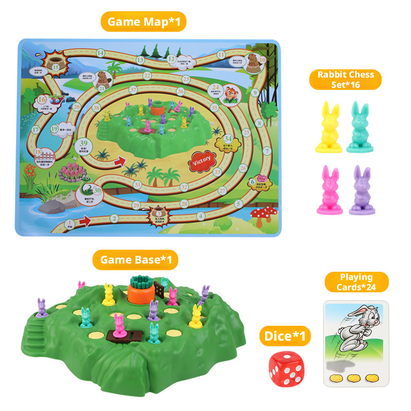 2026 Hot Sale Fun Toy Rabbit T - огляд і ціна Board Game List