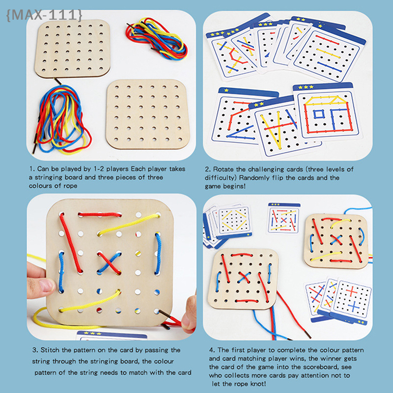 【F2-MAX111】Wooden Montessori G - огляд і ціна Board Game Enthusiast