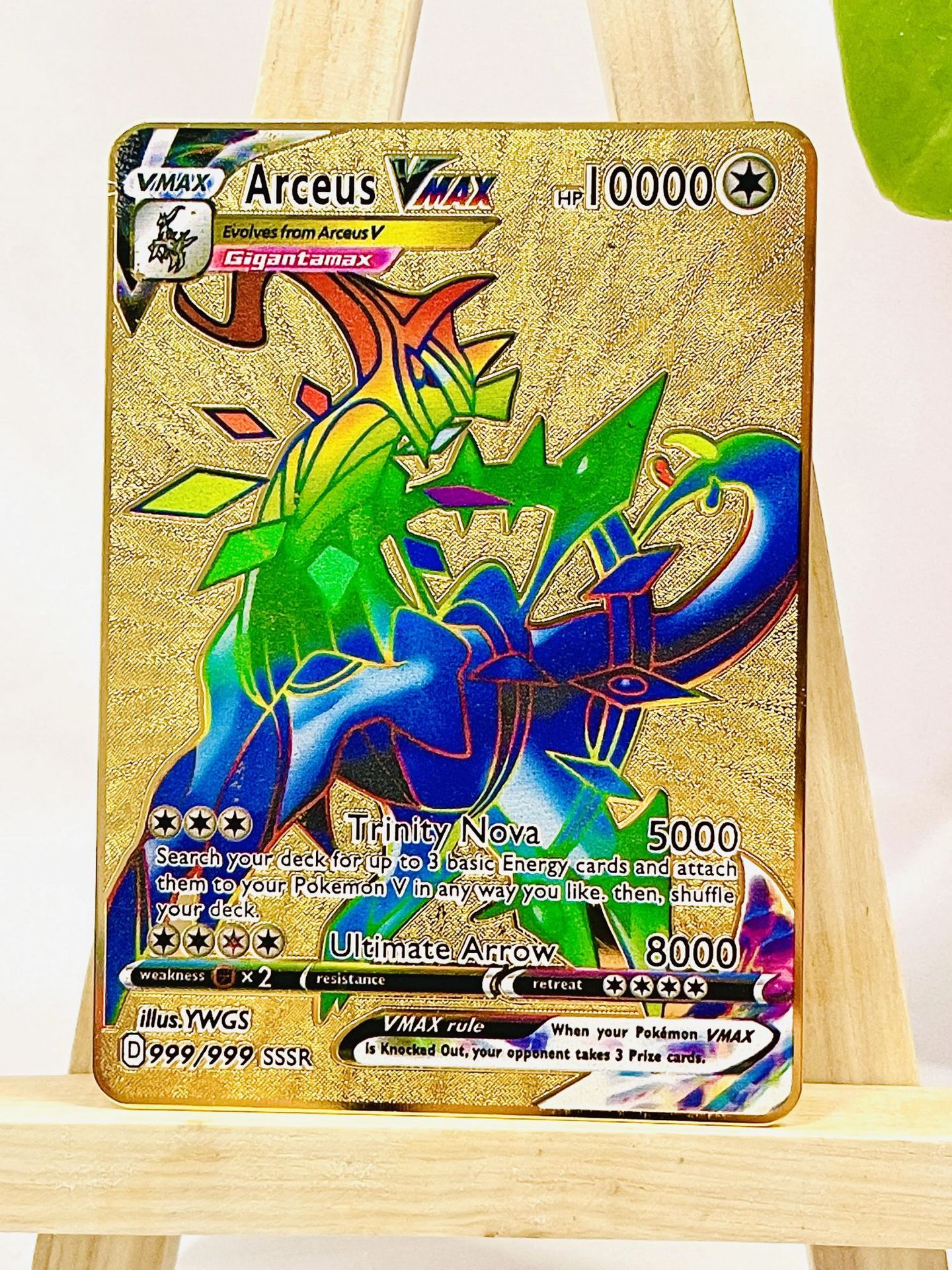 Pokemon Metal Card 10000 Point - огляд і ціна Board Game Anime