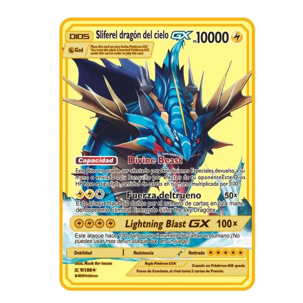 Pokemon Metal Card 10000 Point - огляд і ціна Board Game Anime