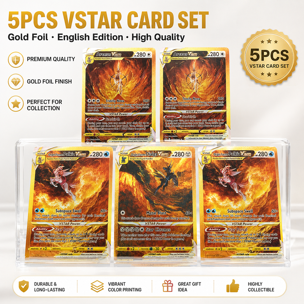 Anime Ptcg Collectible Cards A - огляд і ціна Board Game Template