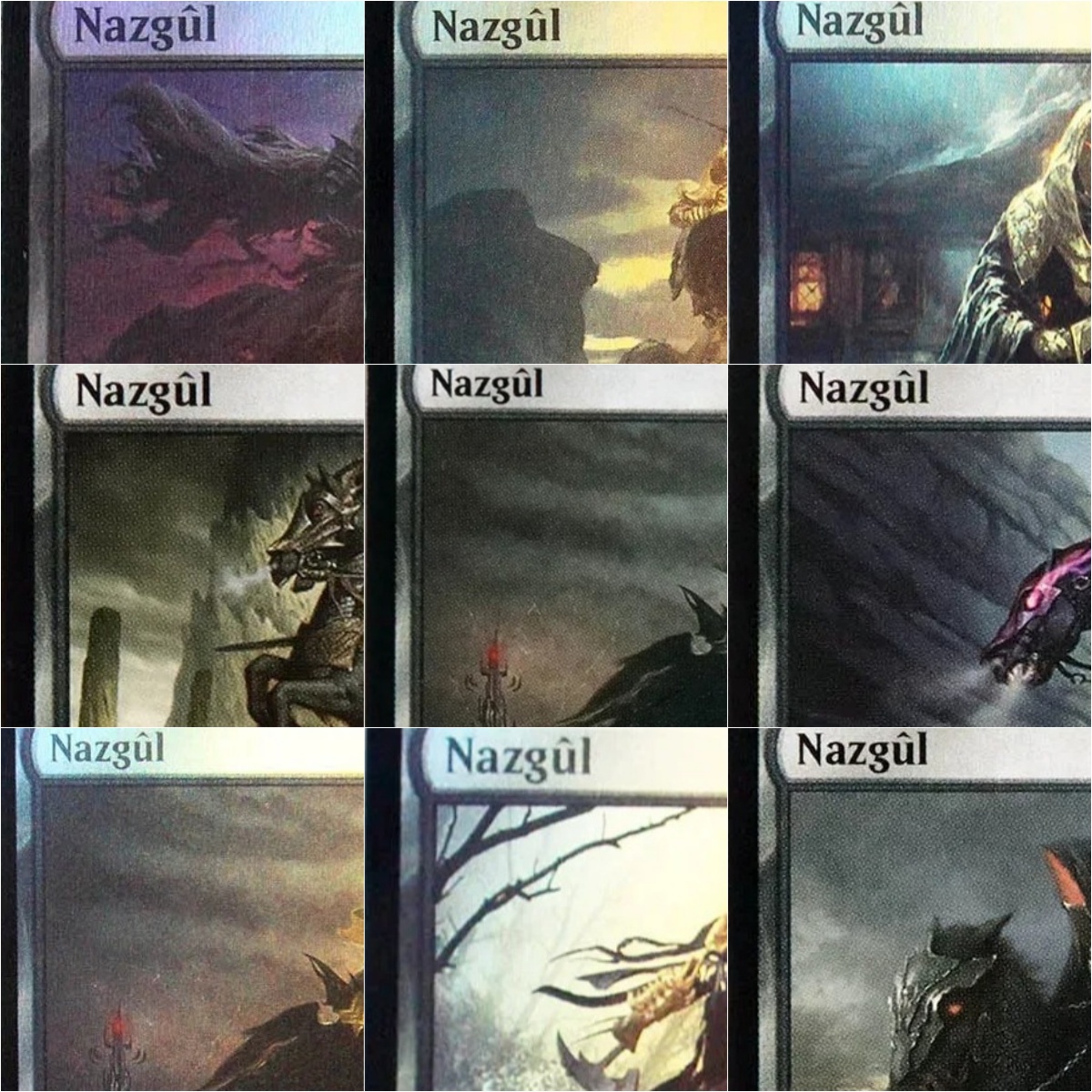 Foil/Holo Nazgûl sets TCG Magi - огляд і ціна Board Game Dots