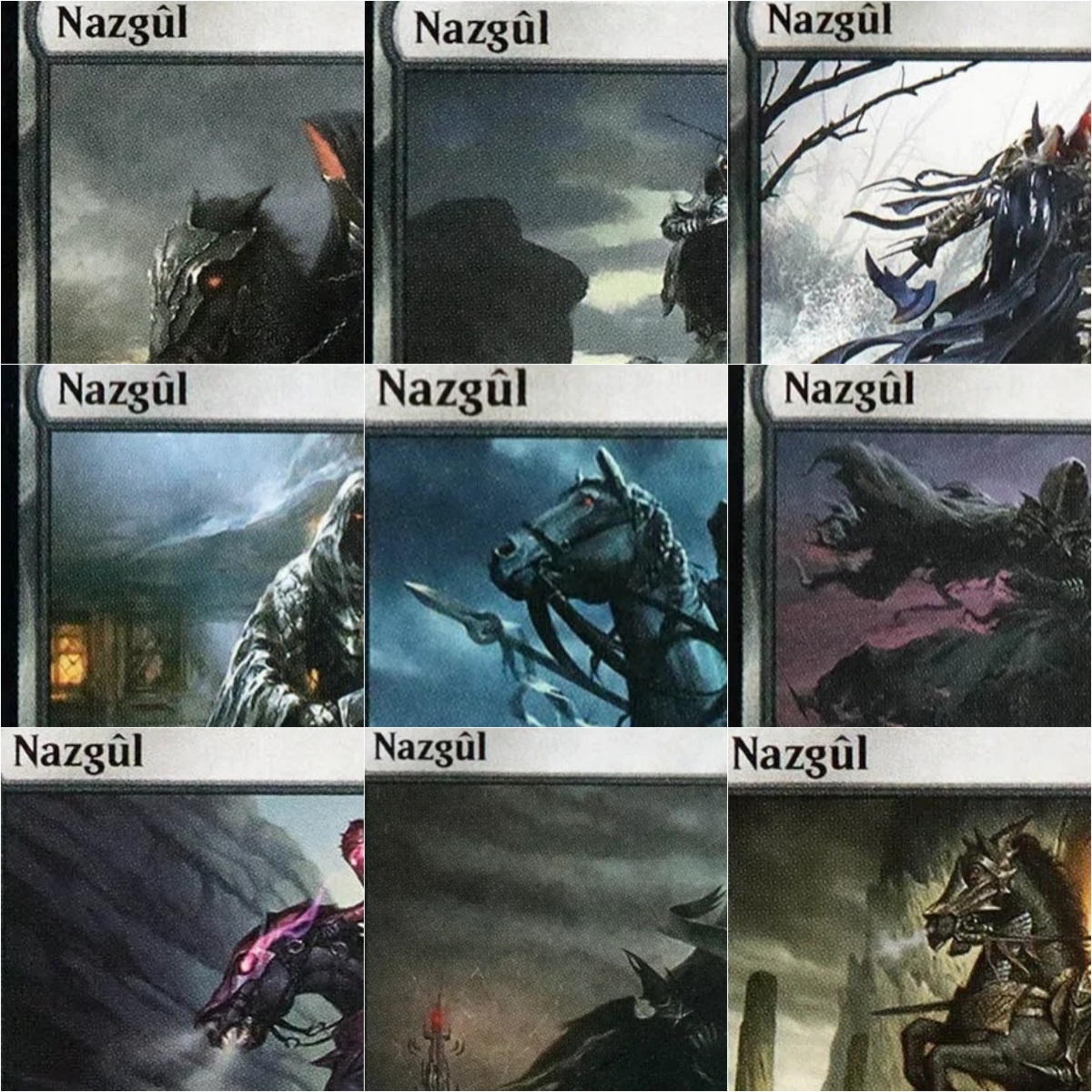 Foil/Holo Nazgûl sets TCG Magi - огляд і ціна Board Game Dots