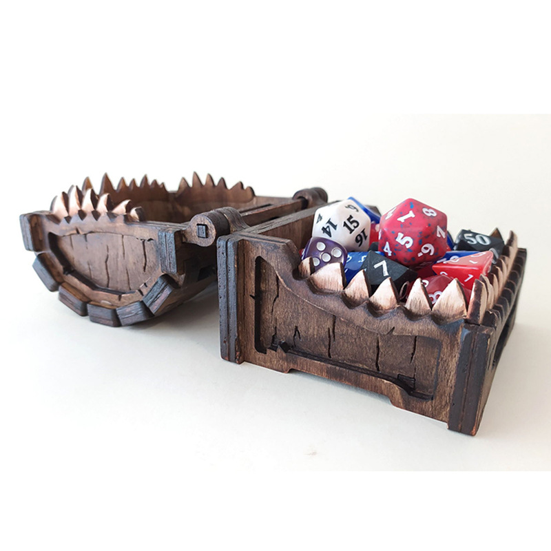 Mimic Chest for Dungeons and D - огляд і ціна Dice Tower Wooden