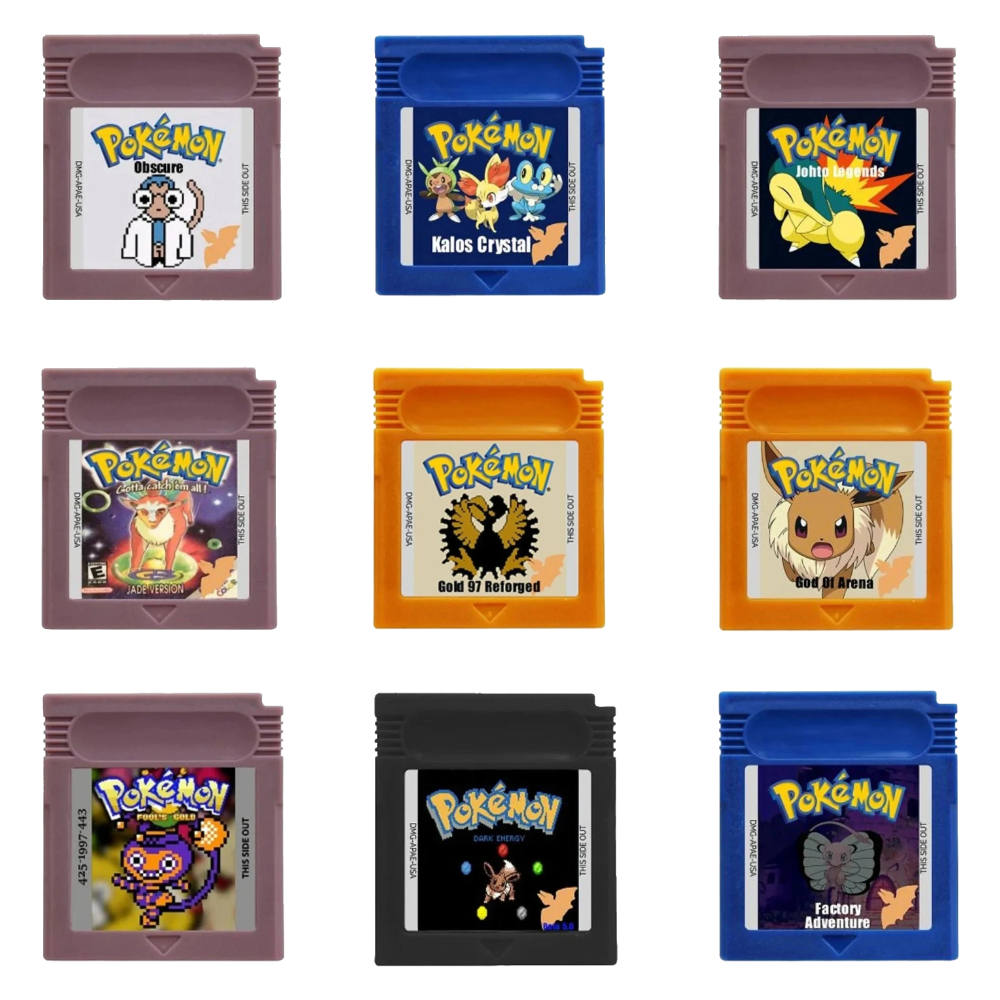GBC Pokemon Series Game Cartri - огляд і ціна Board Game Quiz