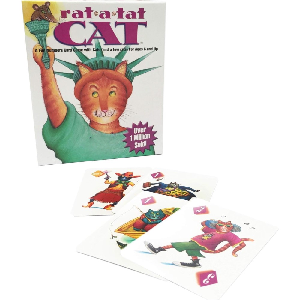 Rat A Tat Cat Fun Numbers Card - огляд і ціна Board Game Night