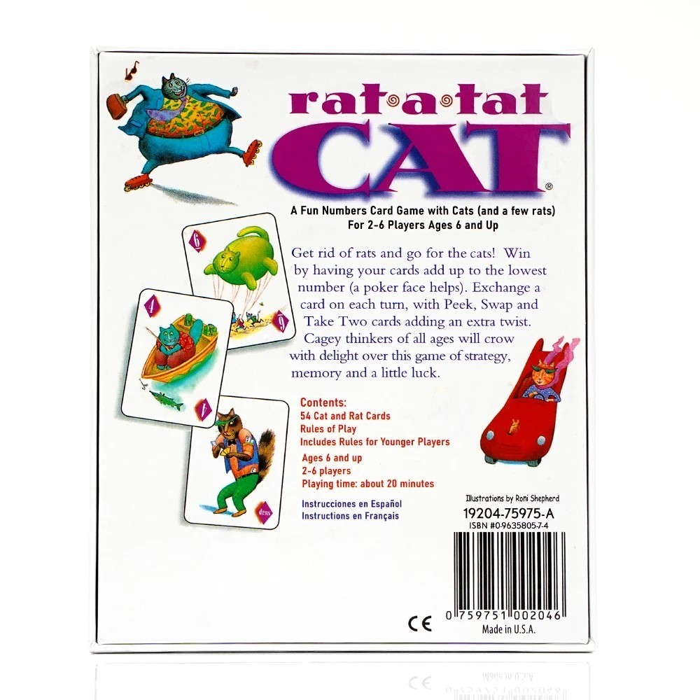 Rat A Tat Cat Fun Numbers Card - огляд і ціна Board Game Night