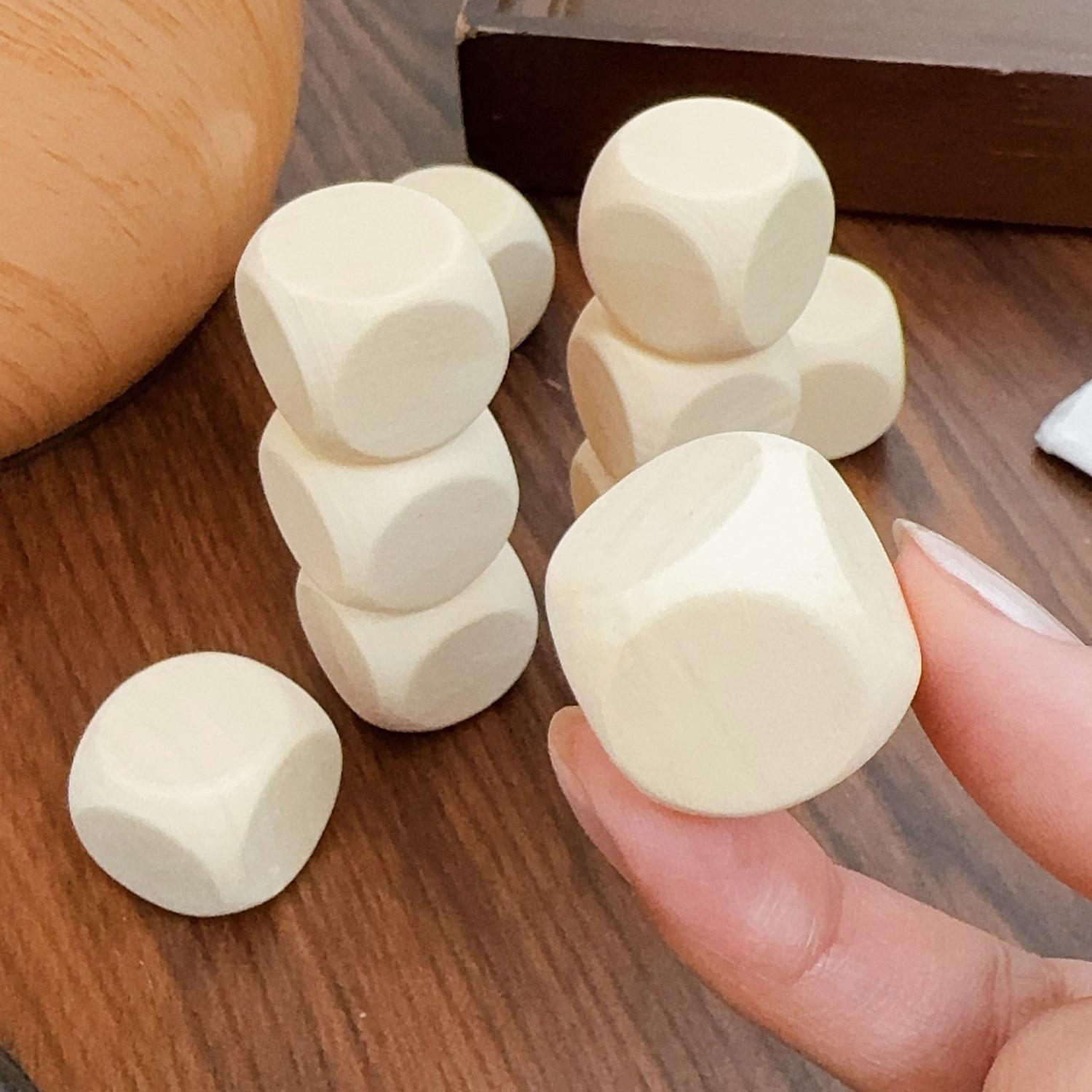 10/30x Small 6 Sided Blank Unf - огляд і ціна Dice Tower Wooden