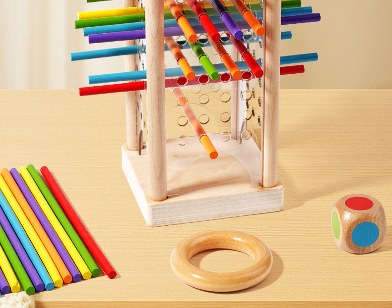 Educational Toy - Desktop Dice - огляд і ціна Dice Tower Wooden