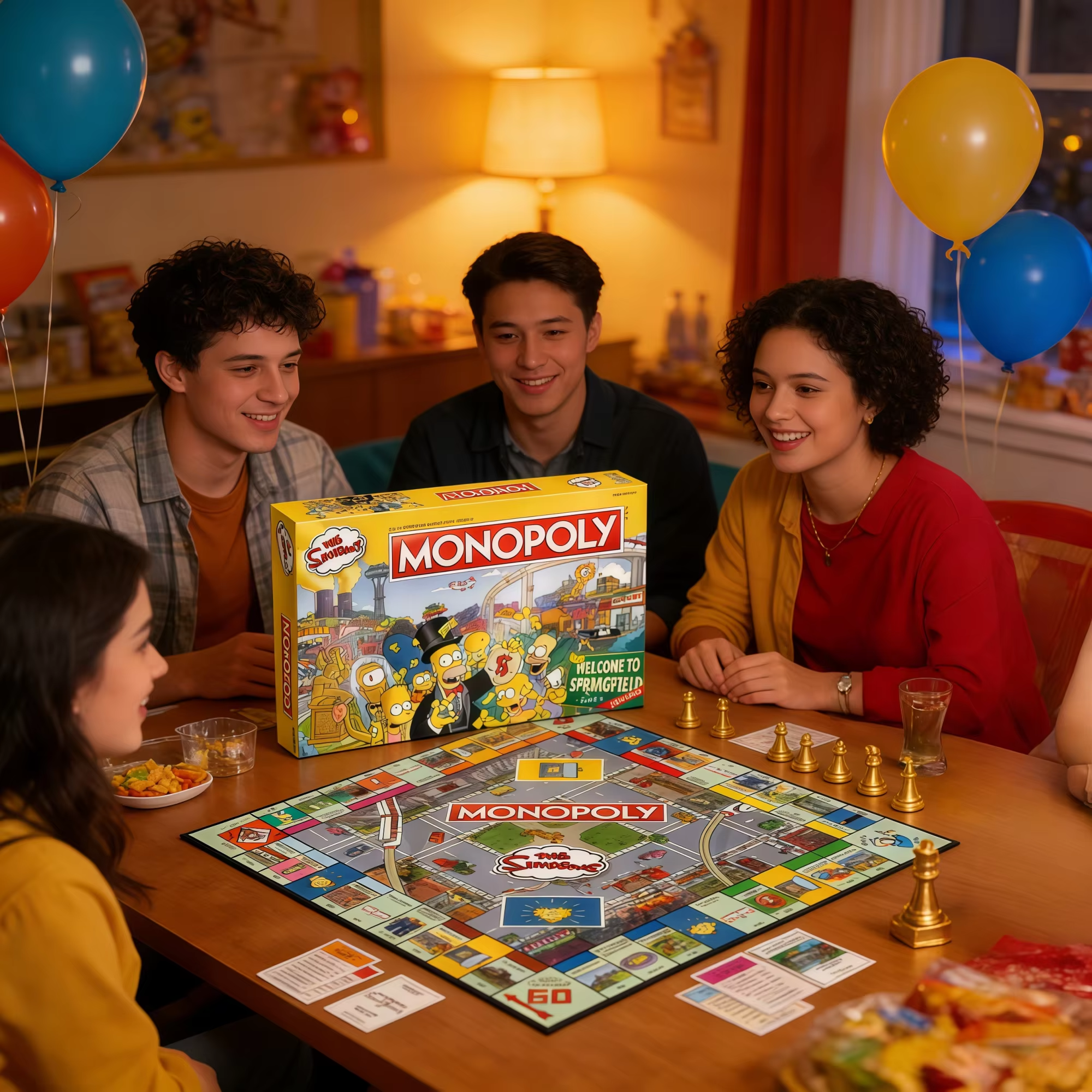 Monopoly The Simpsons co-brand - огляд і ціна Board Game Monopoly