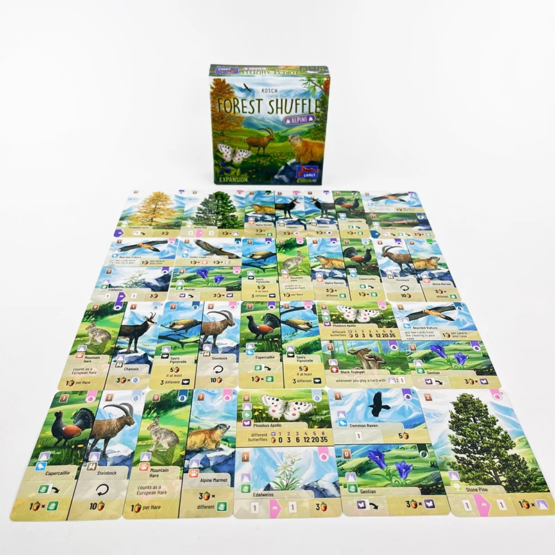 Forest Shuffle Board Game - Cl - огляд і ціна Board Game Catan