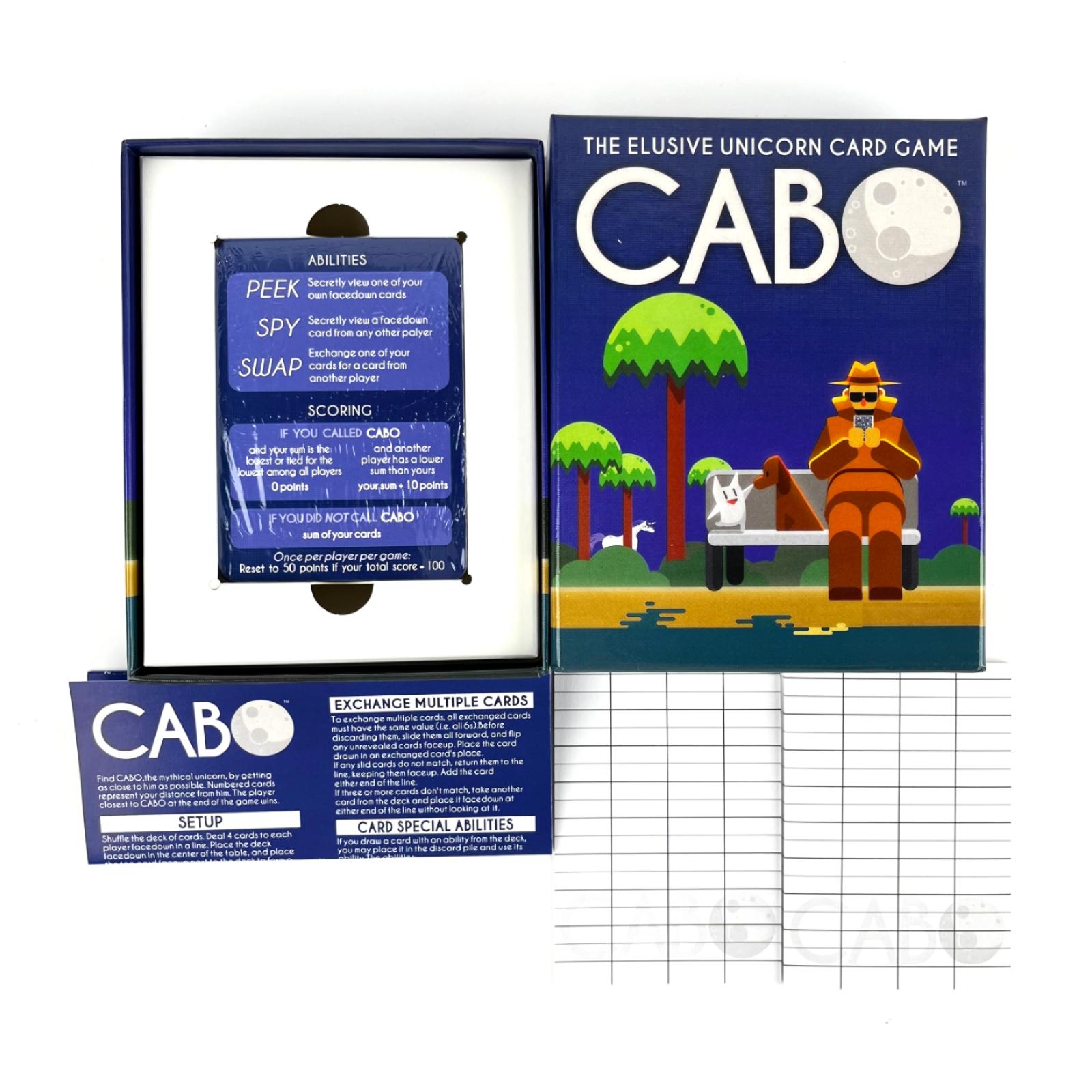 THE ELUSIVE UNICORN CABO Cabo  - огляд і ціна Board Game Night