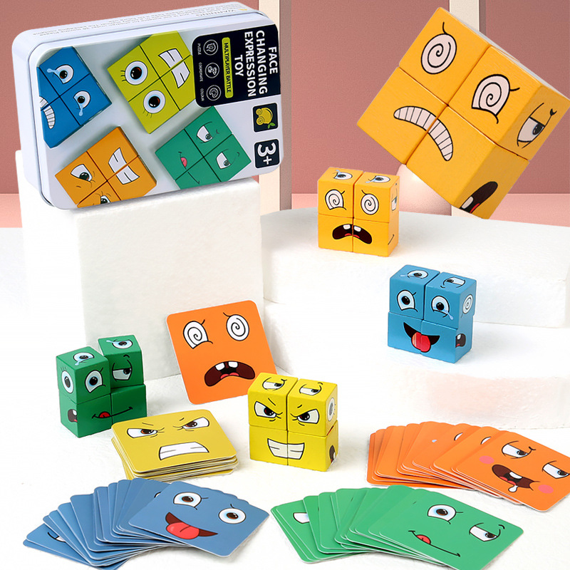 Kids Face Change Expression Pu - огляд і ціна Dice Tower Wooden