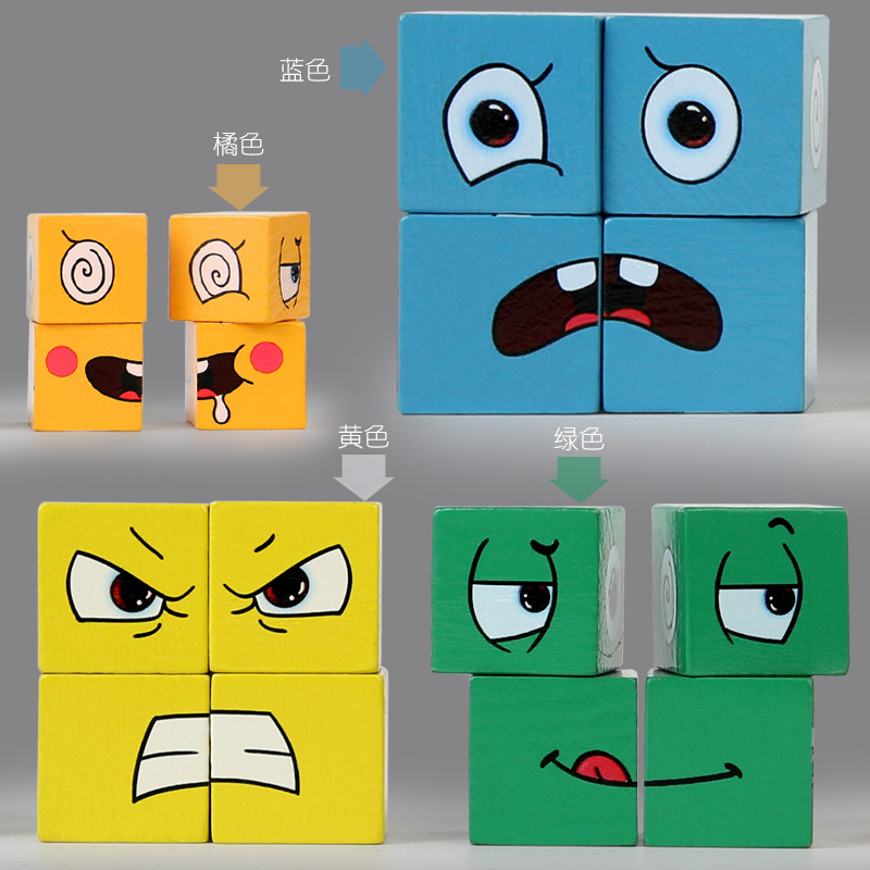 Kids Face Change Expression Pu - огляд і ціна Dice Tower Wooden
