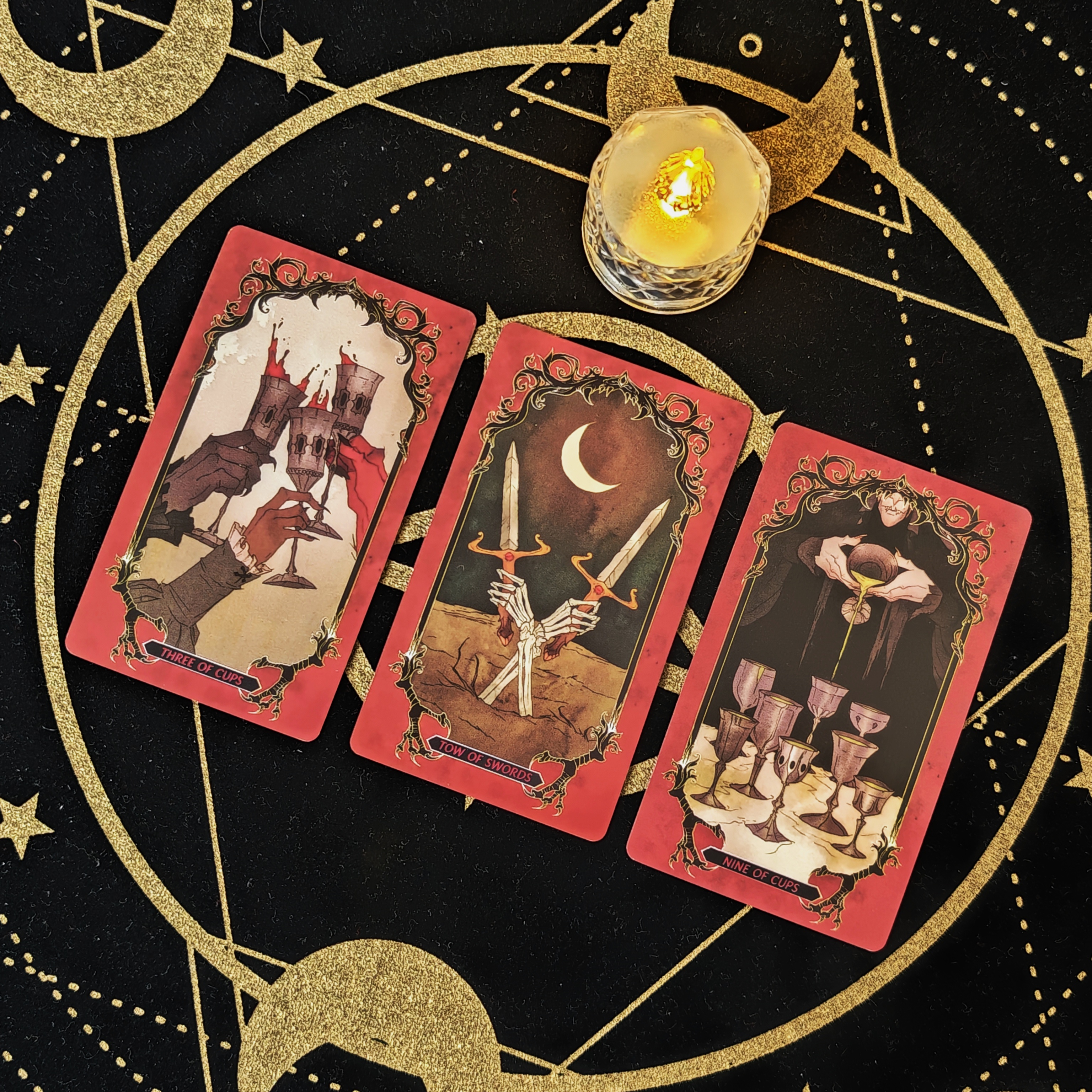 Horror Tarot Deck Card Game Fu - огляд і ціна Board Game Horror