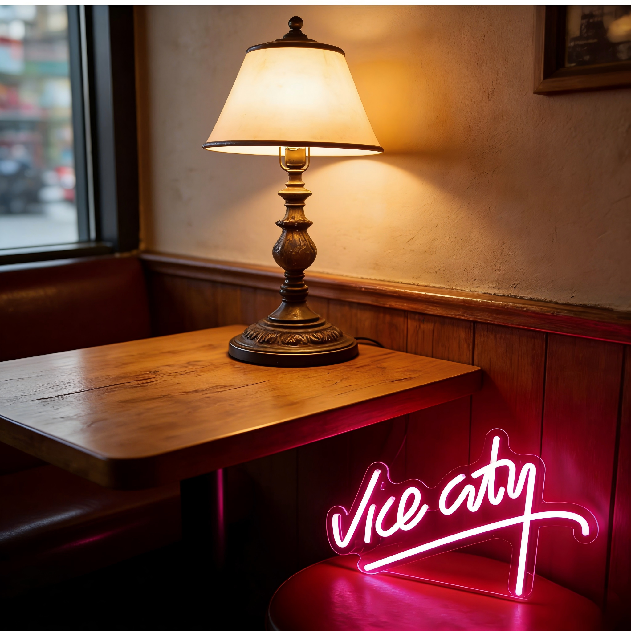 Vice City Neon Sign for Wall D - огляд і ціна Board Game Night