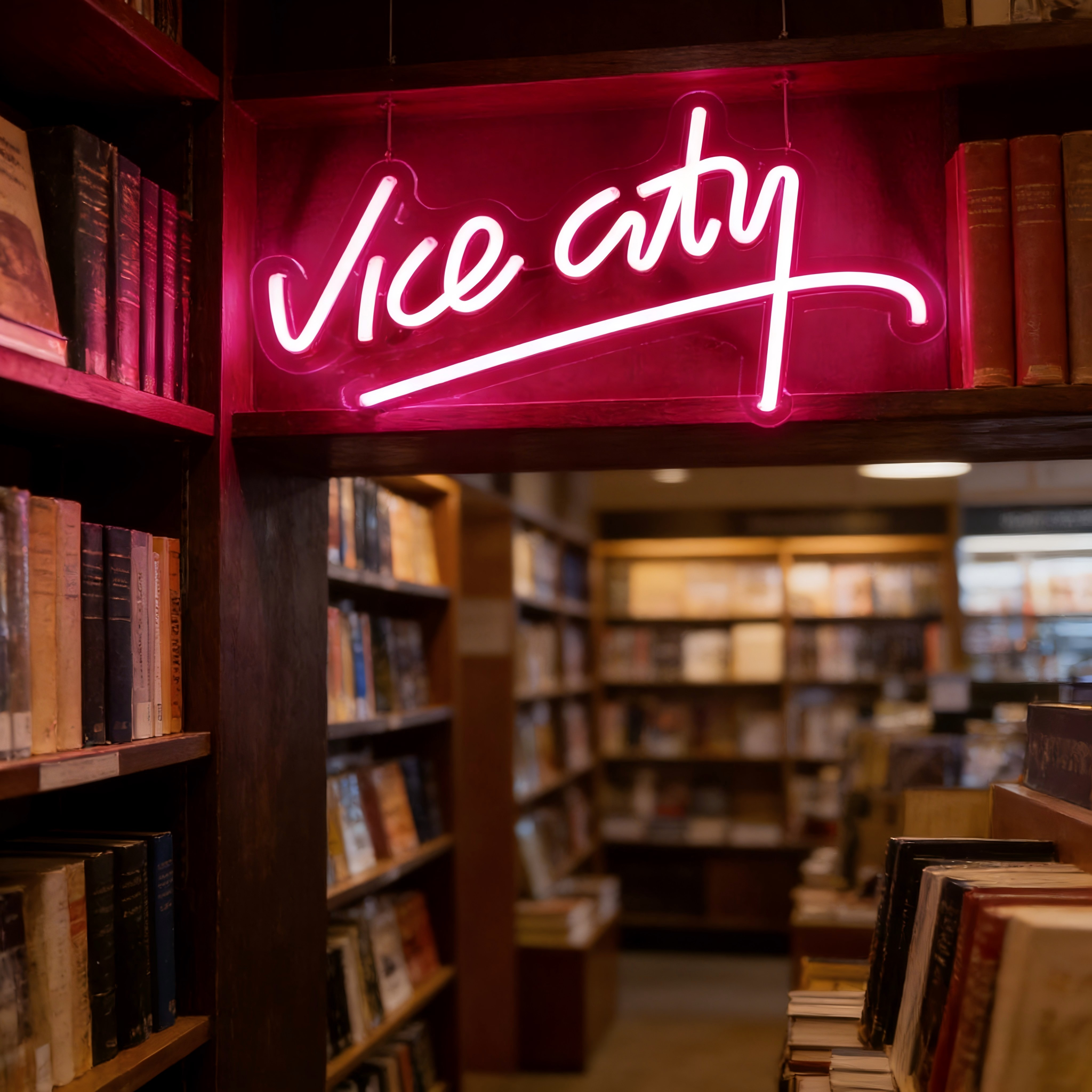 Vice City Neon Sign for Wall D - огляд і ціна Board Game Night