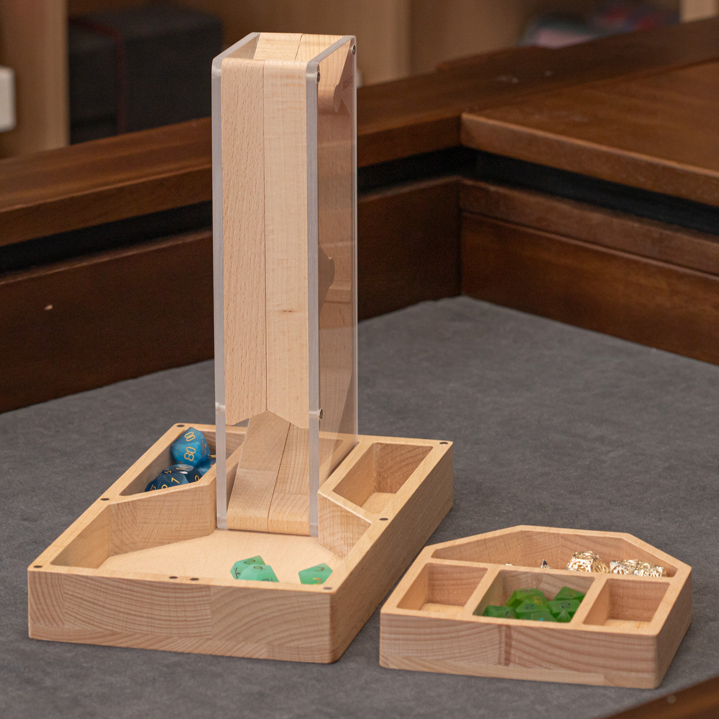 For Pokemon Sanseking Magnetic - огляд і ціна Dice Tower Wooden