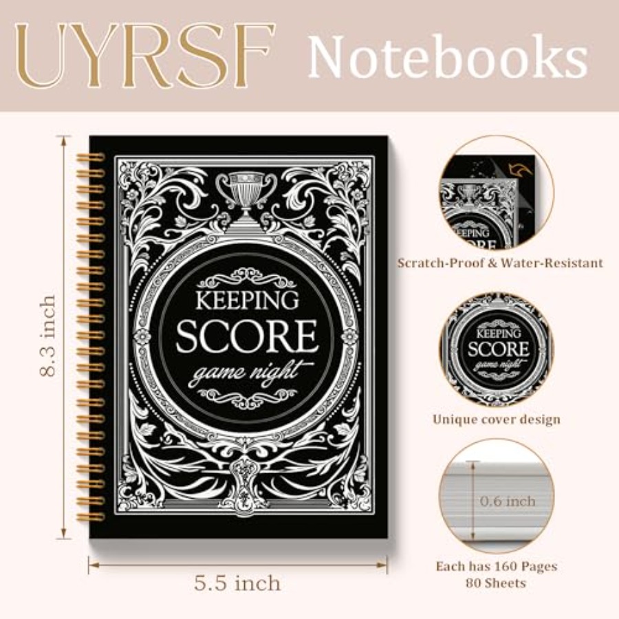 Game Night Notebook Journal 5. - огляд і ціна Board Game Journal