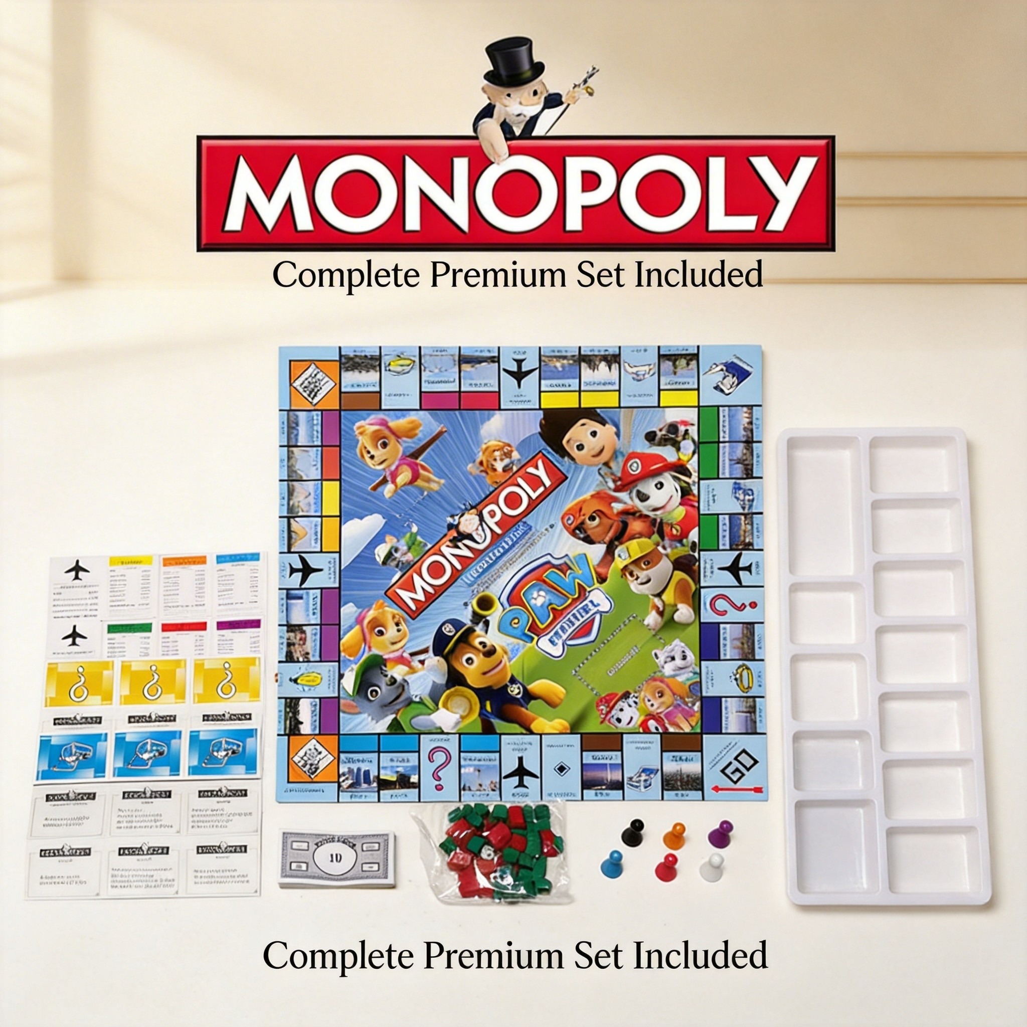 MONOPOLY PAW PATROL Edition Bo - огляд і ціна Board Game Monopoly