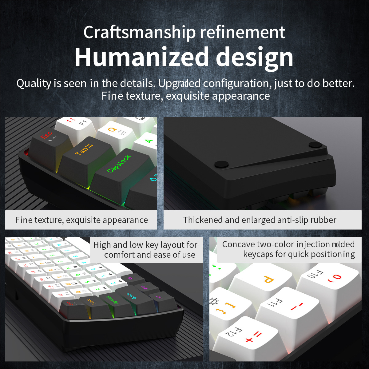 Mechanical keyboard gamer 60%  - огляд і ціна Board Game Journal