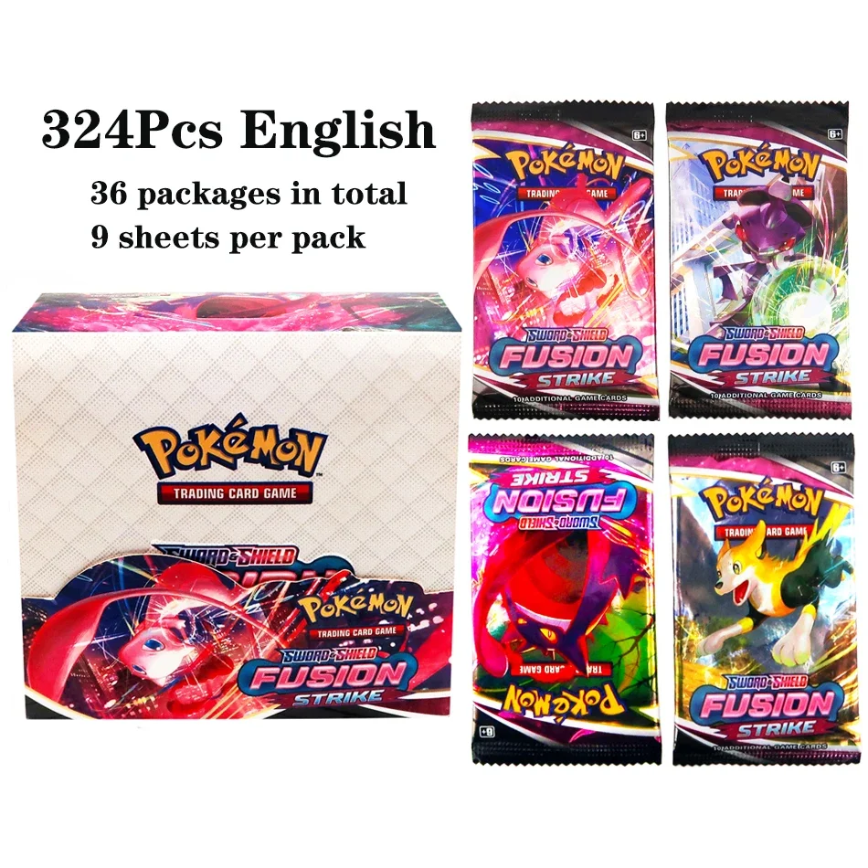 324Pcs Pokemon Cards TCG: Sun  - огляд і ціна Board Game Dots