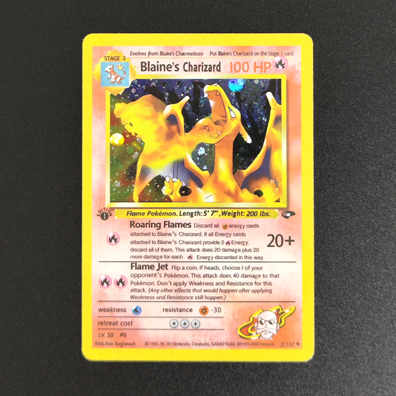 Proxy Card Pokemon BLAINE'S CH - огляд і ціна Board Game Quiz
